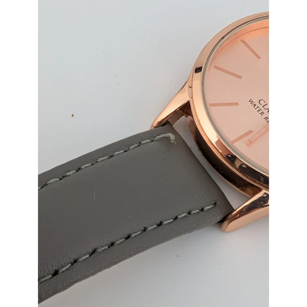 MONROE By Moestro Classique Collection Watch Genuine Leather‎ Band- New Battery